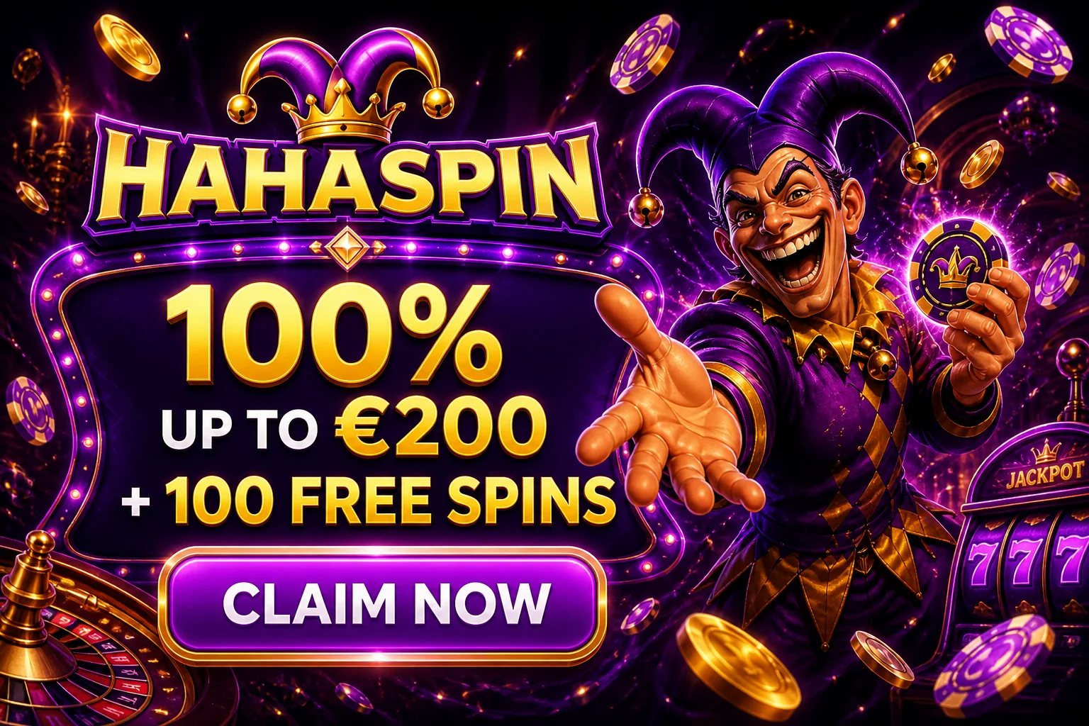 Hahaspin casino promotion